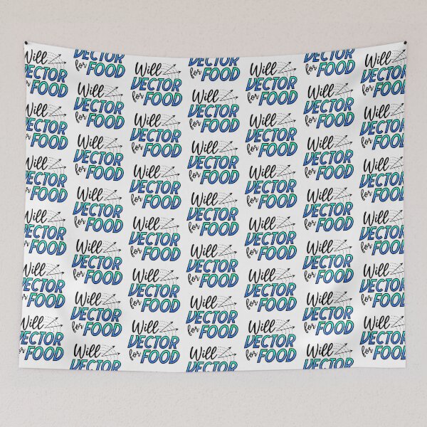Item preview,  Will vector for food ATC - black/blues designed and sold by AdventuresOy.