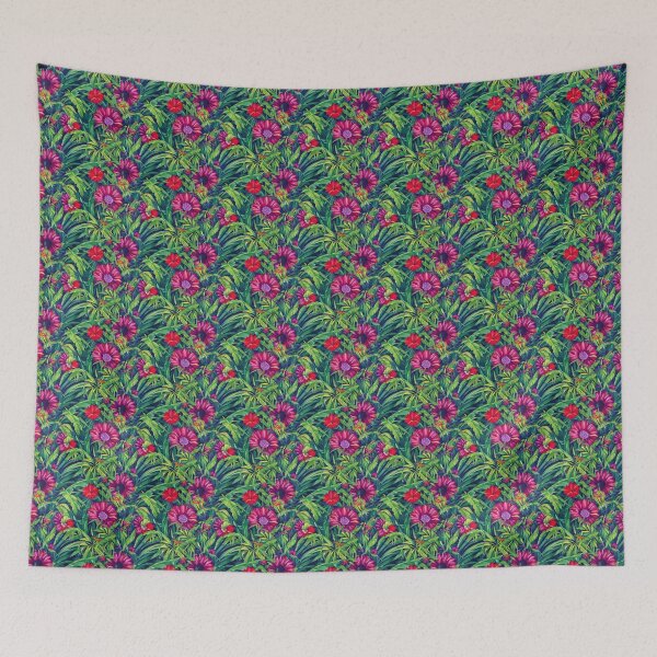 Item preview, Jungle Flowers 11 designed and sold by DoodleLandShop.
