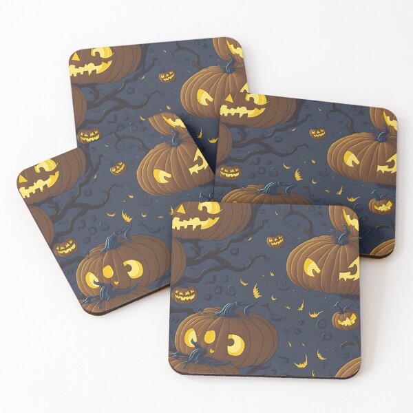 Item preview, halloween pumpkins falling from the sky designed and sold by DamDesign-Art87.