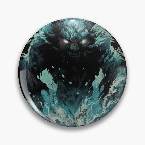 Item preview, Vintage Distressed Street Art Ice Elemental - RPG Monster designed and sold by GVRDesign.