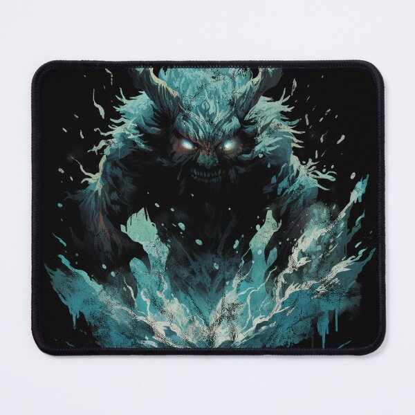 Item preview, Vintage Distressed Street Art Ice Elemental - RPG Monster designed and sold by GVRDesign.