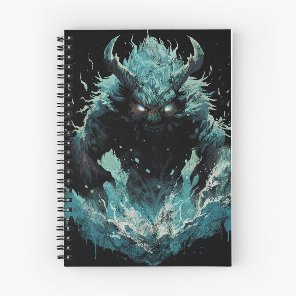 Item preview, Vintage Distressed Street Art Ice Elemental - RPG Monster designed and sold by GVRDesign.