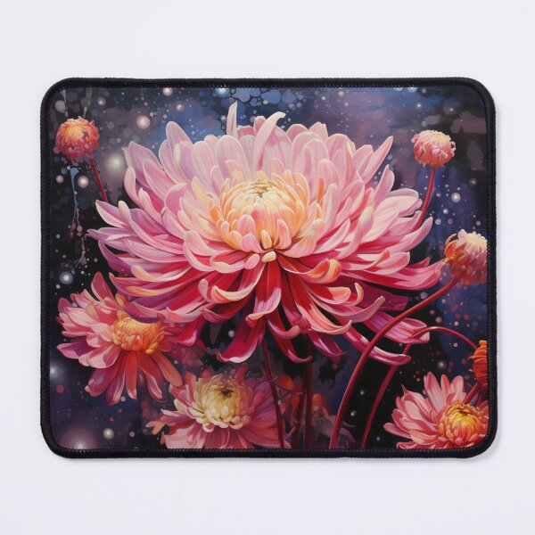 Item preview, Chrysanthemum Cosmos Night Sky designed and sold by Viking-Samurai.