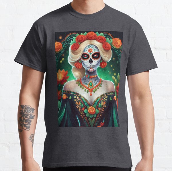 Wholesale Sugar Skull T-Shirt