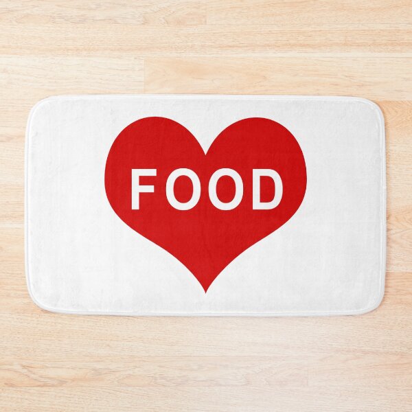 Item preview, FOOD Red Love Heart designed and sold by usernamenaijan.