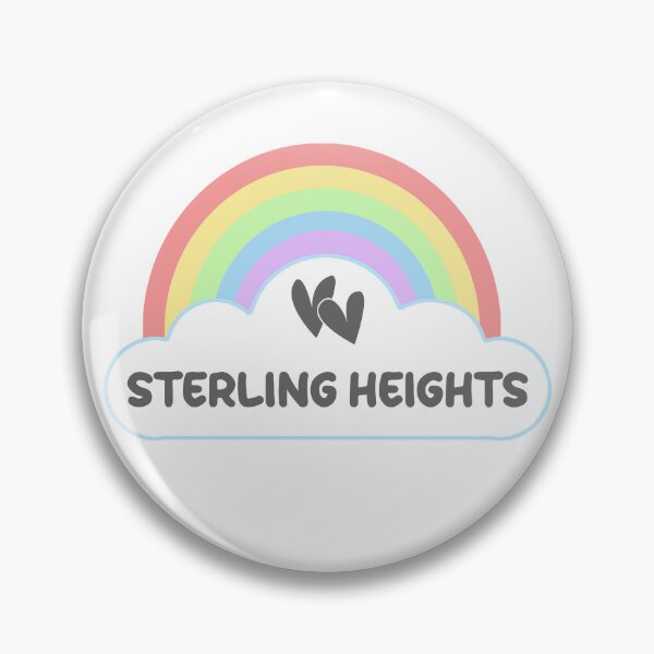 Item preview, Sterling Heights Gay Pride Rainbow - LGBTQIA designed and sold by prideparadise.