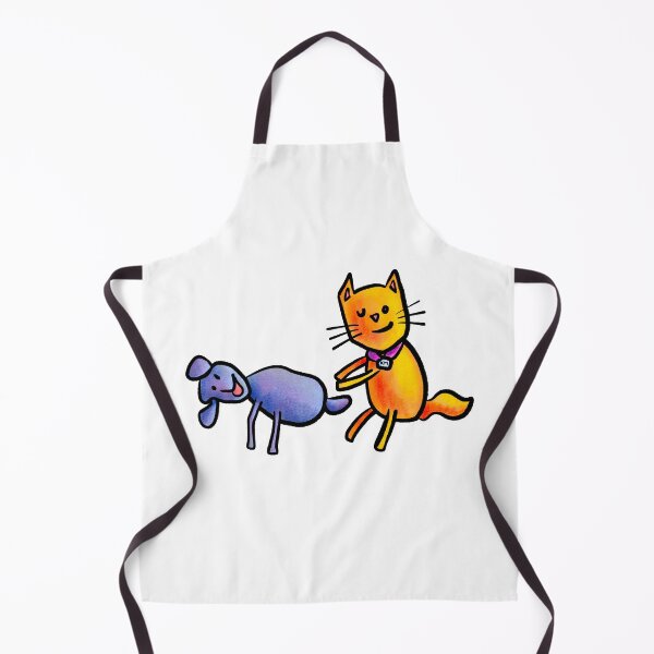 Item preview, Cat and Dog, as Imagined by a 5 Year Old designed and sold by Kendra Malcolm.