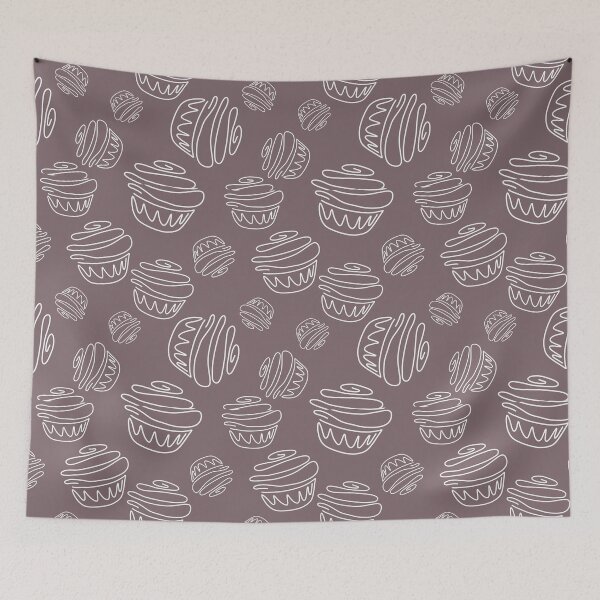 Item preview, Simple Cupcake Pattern designed and sold by PoliteAdjacent.