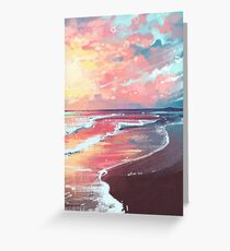 Study of the Sea Greeting Card