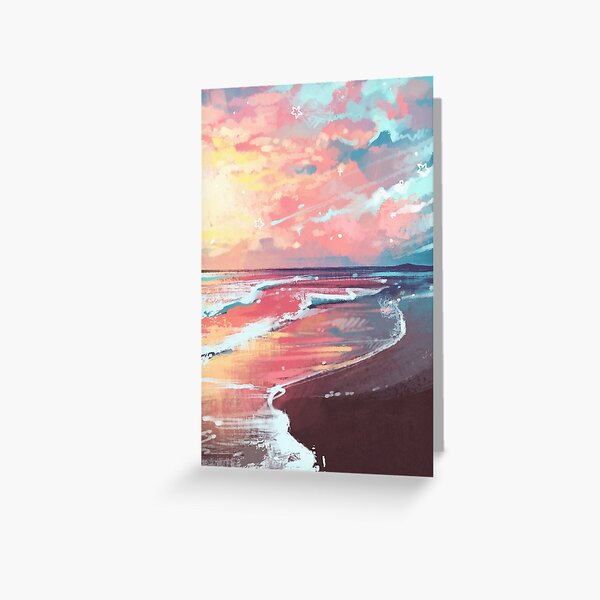 Study of the Sea Greeting Card
