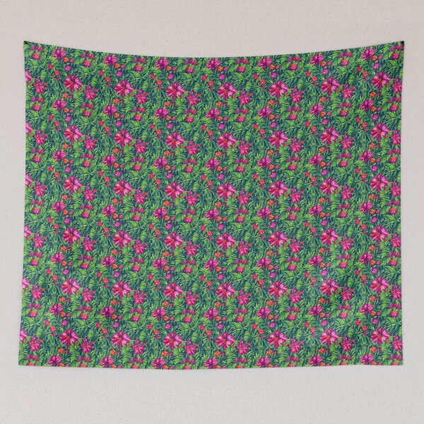 Item preview, Jungle Flowers 18 designed and sold by DoodleLandShop.