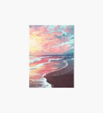 Study of the Sea Art Board Print