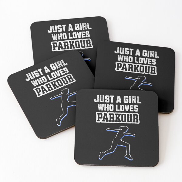 Item preview,  Retro vintage style Just a girl who loves parkour for women traceur freerunning designed and sold by HosvPrint .s.