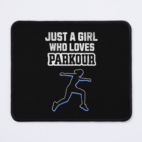 Item preview,  Retro vintage style Just a girl who loves parkour for women traceur freerunning designed and sold by HosvPrint .s.