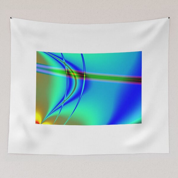 Item preview, Blue lines in space designed and sold by Ivicaartist.