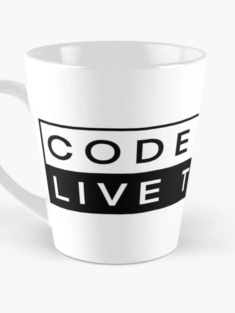 Thumbnail 3 of 4, Coffee Mug, Software Developer Coding Computer Programmer - Live To Code designed and sold by rebelren.