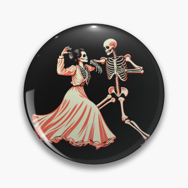 Item preview, Dancing Skeletons - Spooky and Stylish Halloween Design designed and sold by TEEJAMBOREE.