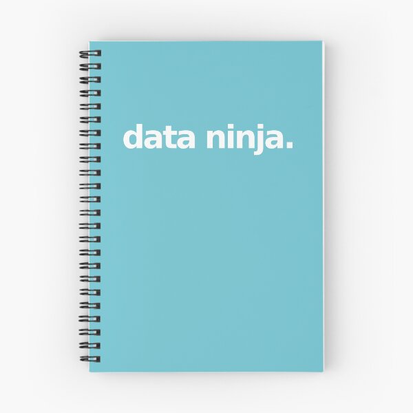 Aperçu de l'œuvre Ninja de données - Bleu créée et vendue par munchgifts.