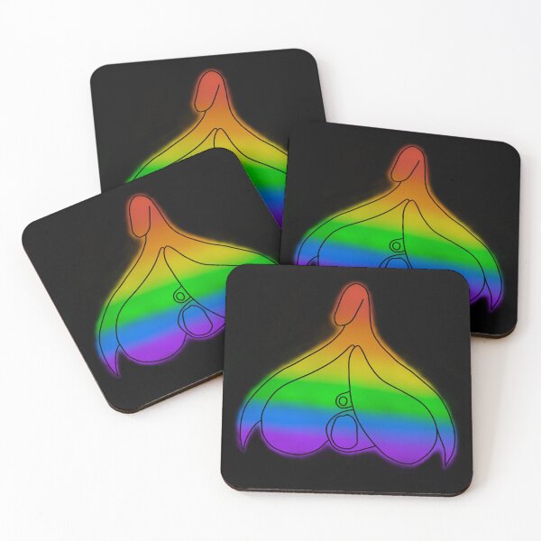 Item preview, Rainbow pride clitoris ‘Gay-toris’ designed and sold by nonichecreation.