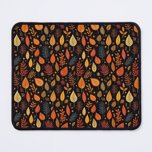 Item preview, Autumn Leaves Floral Wallpaper Pattern designed and sold by SowCow.