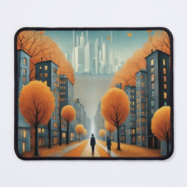 Item preview, Autumn Fall Cityscape and Park designed and sold by DigiDesignArt.