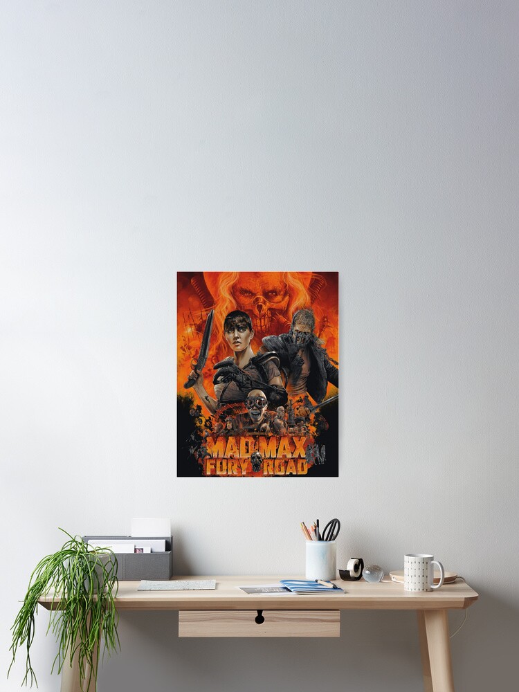 Mad Max: Fury Road Canvas deals Movie Poster Wall Print Semi Gloss 24x36 Various Sizes