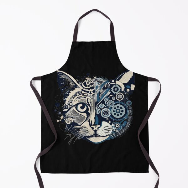 Item preview, Mechanical Cat Art 1 designed and sold by Betteroffweird.