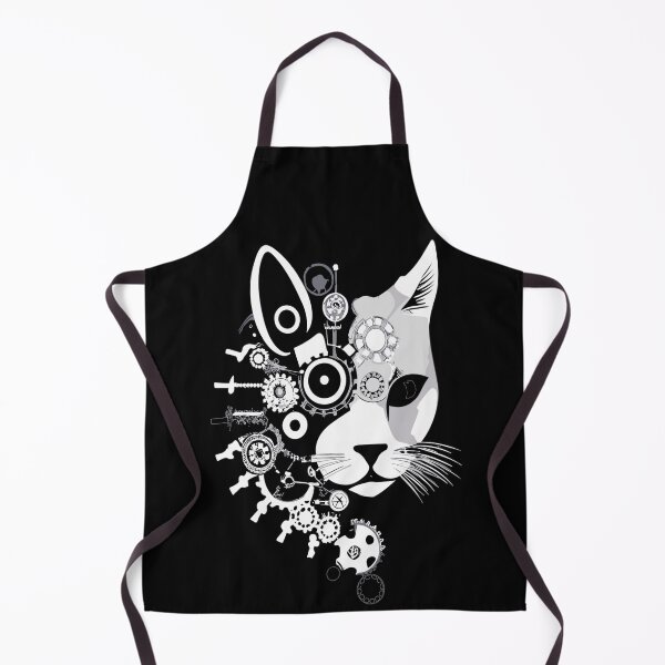 Item preview, Mechanical Cat art 3 designed and sold by Betteroffweird.