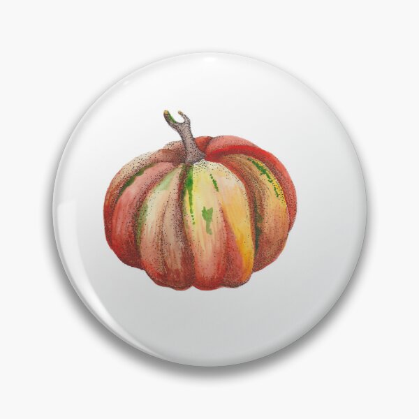 Item preview, Watercolour Orange and Green Dotted Pumpkin Cut out  designed and sold by xMagicalDots.