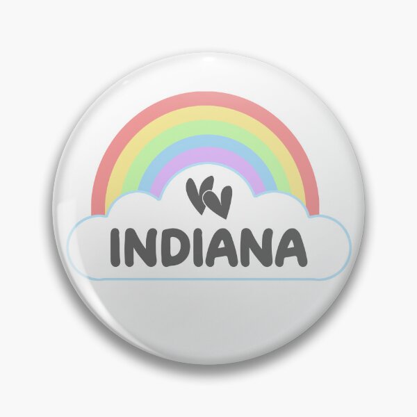 Item preview, Indiana Gay Pride Rainbow - LGBTQIA designed and sold by prideparadise.