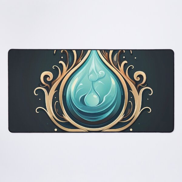 Item preview, "Liquid Luxury: Purified Water Print" designed and sold by Art-Vortex-fr.