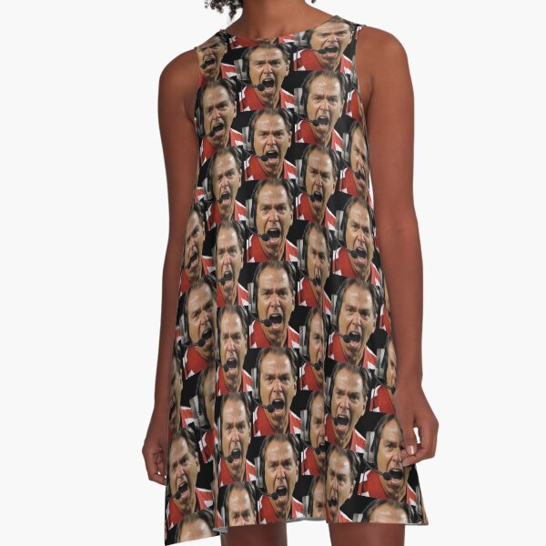 Nick Saban The Hulk A-Line Dress