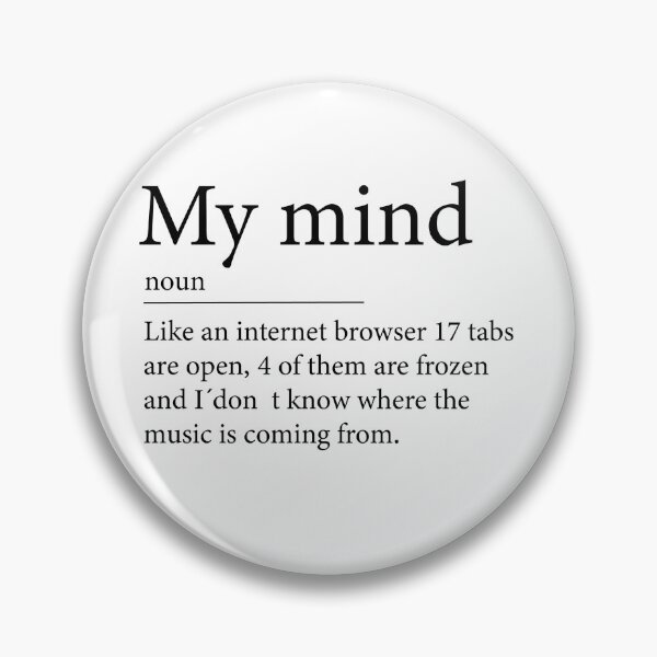 Item preview, The Chaotic Adventure of the Mind!" designed and sold by charlotte-print.