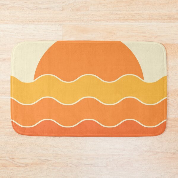 Item preview, Retro Sunset and Waves 124 designed and sold by tonymagnerart.