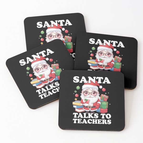 Item preview, Santa Talks to Teachers - A Whimsical Christmas Delight designed and sold by Ridaelb.