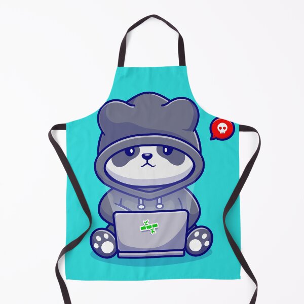 Artikelvorschau, Niedlich, Panda, Hacker, Bedienen, Laptop, Karikatur, Vektor, Symbol, Illustration entworfen und verkauft von hjian8219.
