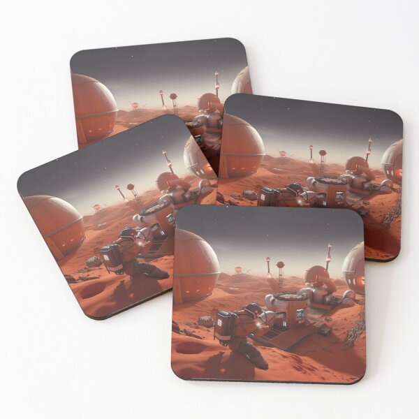 Item preview, Martian Surface Habitats and Astronaut designed and sold by Peter LOPEZ.