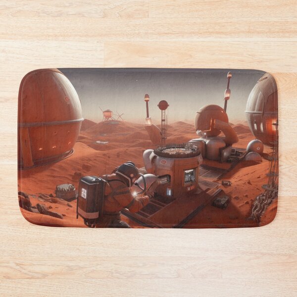Item preview, Martian Surface Habitats and Astronaut designed and sold by Peter LOPEZ.