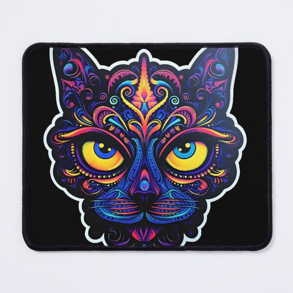 Item preview, Halloween Cat: Otherworldly Feline Magic designed and sold by Mr.Psychedelia.