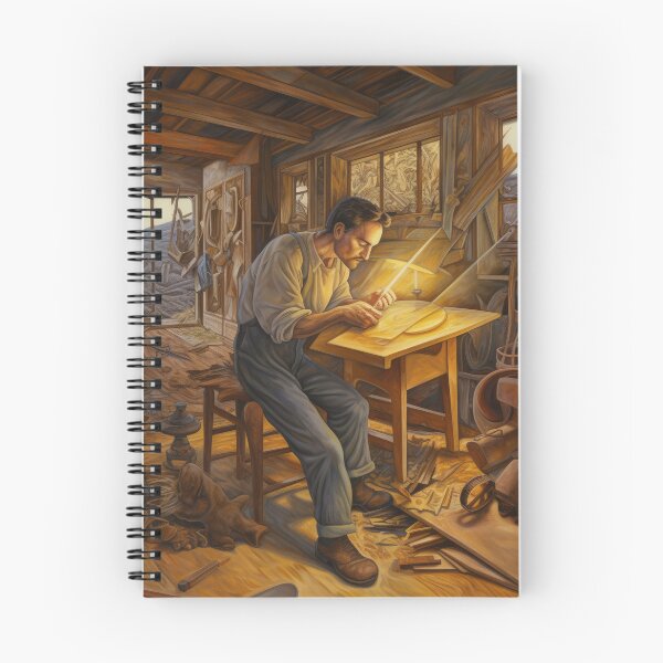 Item preview, Man at Work Early Morning designed and sold by YoPedro.