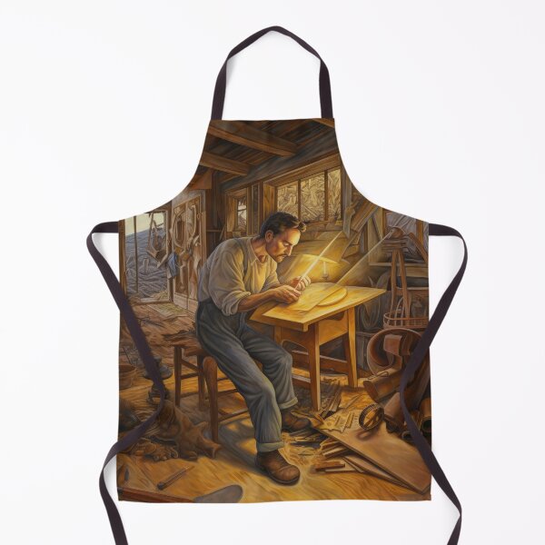 Item preview, Man at Work Early Morning designed and sold by YoPedro.