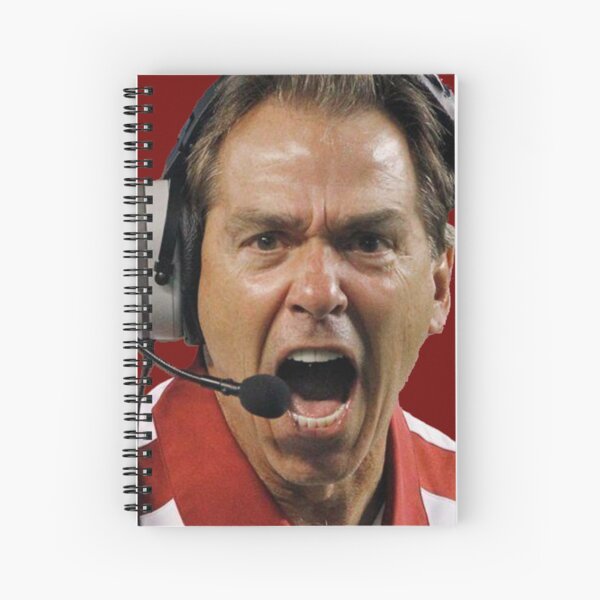 Nick Saban The Hulk Spiral Notebook