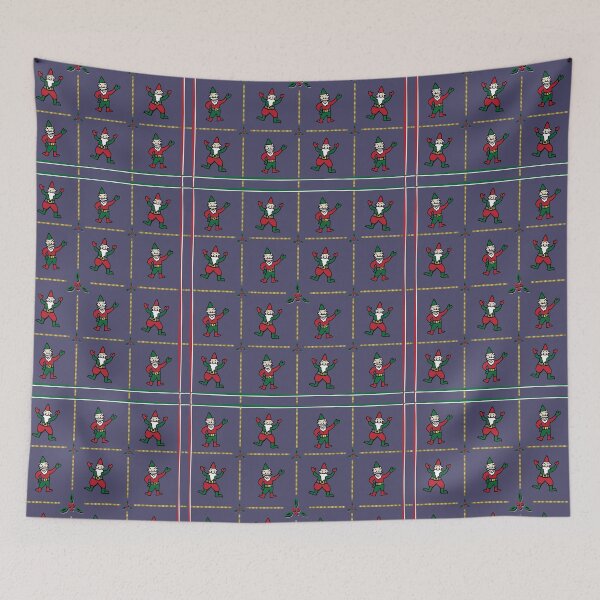 Item preview, Gnome Pattern - Holiday/Christmas - Red & Green designed and sold by Tim Veiga.
