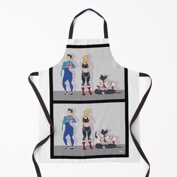 Item preview, Chun tries Cammy's jacket designed and sold by krls.