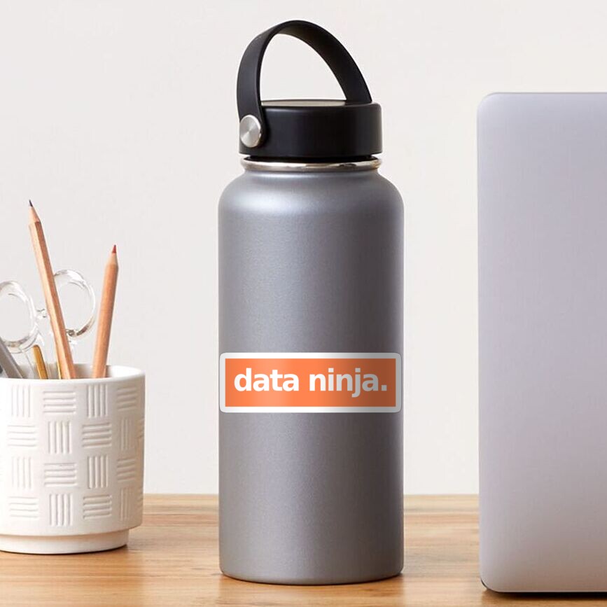 Data Ninja - Orange Sticker