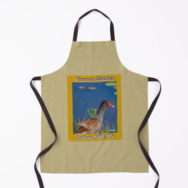 Item preview, The Perfect Gift For A Bird Lover: Common Moorhen, Anahuac NWR, Texas designed and sold by MoreEZUSA-Here.
