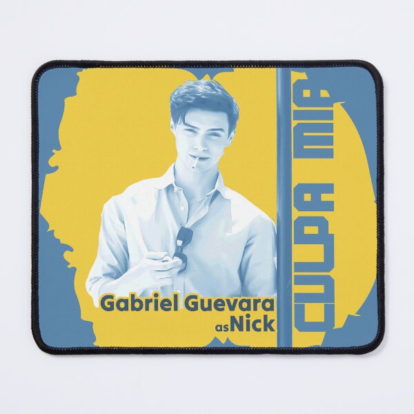 Item preview, Nicole Wallace as noah Gabriel Guevara as Nick culpa mia / my fault 2023 movie designed and sold by ironpalette.