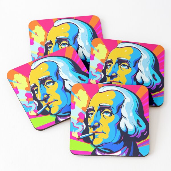 Item preview, Adam Smith Smoking a Joint, ArtworkNº8A designed and sold by Bauani.