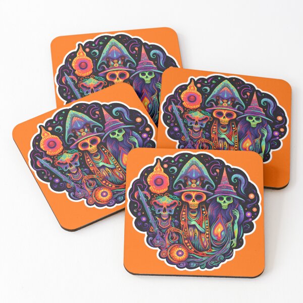 Item preview, Witchcraft Wonderland: A Psychedelic Halloween Gathering designed and sold by Mr.Psychedelia.