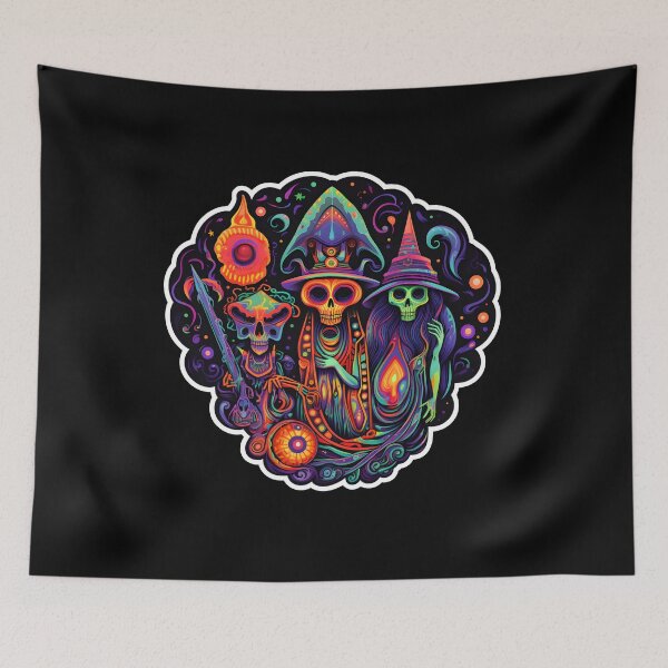 Item preview, Witchcraft Wonderland: A Psychedelic Halloween Gathering designed and sold by Mr.Psychedelia.